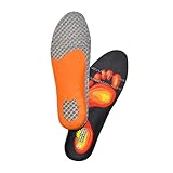 WORKPOWER wärmende Schuheinlagen Winter, Einlegesohlen Herren Winter für Arbeitsschuhe, Thermosohlen für Schuhe antistatisch, Thermo-Schuheinlagen mit Fußbettstütze