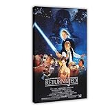 cncswg Star Wars Rückkehr der Jedi Leinwand-Poster, Wandkunst, Dekordruck, Bild Gemälde für Wohnzimmer, Schlafzimmer, Dekoration, 40 x 60 cm