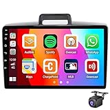 Dorwioll Doppel-Din-Autoradio Für Toyo-TA Corolla Axio 2 Fielder 3 E160 2012-2021 Mit Carplay Und Android Auto,9-Zoll-Touchscreen-Radio Mit Mirror Link/SWC/GPS/Bluetooth/FM-Rückfahrkamera(Size:L10)