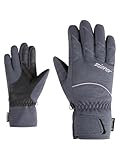 Ziener Damen KATIMA-Z Ski-Handschuhe/Wintersport | Gore-Tex, PFC frei, Gray Ink Spark, 7
