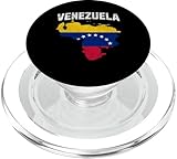 Coole Venezuela-Karte Flagge venezolanischer Stolz Wurzeln PopSockets PopGrip für MagSafe