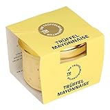 Die Trüffelmanufaktur - Trüffel Mayonnaise mit 10% echtem schwarzem Trüffel - Trüffel-Mayo im 100g Glas - Dip Sauce für Pommes, Burger & Gemüse - Trüffel-Soße ideal als Geschenk