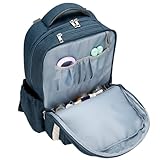 Wickelrucksack - Umstandstasche - Babytrage - mehrschichtiges Layout mit USB-Anschluss für Mütter, Säuglingsartikel, tägliche Reisen, moderne Bedürfnisse, Indoor