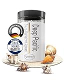 Frankonia BATH & SPA Sauna Salz Peeling – Deep Pacific 400g - Meersalz m. Jojobaöl Vitamin E Body Scrub – Dusch- und Körperpeeling für alle Hauttypen – vegan – ohne Parabene