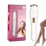 Körperhaartrimmer,Körperrasierer & Bikini-Trimmer | Nass & Trocken Nutzung Wasserdicht mit Wechselbaren Schneideinsätzen Für Damen Herren Gesicht Unterarme