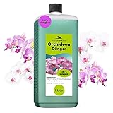 Konfitee Orchideen Dünger Flora Boost 1000ml I Für bis zu 200L Gießwasser I Bessere Blütenbildung & Pflanzenwachstum I Flüssiger Blatt- & Wurzeldünger I 100% natürlicher Pflanzendünger