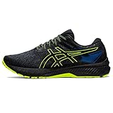 ASICS Herren GT-2000 10 Laufschuhe, Graphitgrau/Sicherheitsgelb, 43.5 EU