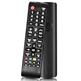Universal-Fernbedienung kompatibel mit Samsung TV, Ersatz für alle Modelle, einfache Installation, ohne Programmierung, langlebig, ergonomisch gestaltet