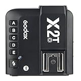 Godox X2T-O TTL-Funkblitzauslöser für Olympus, Panasonic, Unterstützung der HSS-Funktion 1 / 8000s, 5 dedizierte Gruppentasten und 3 Funktionstasten