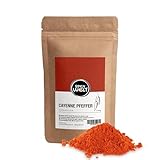 Spicy Welt Cayennepfeffer Gemahlen (500g) – Chilipulver | für Chili con Carne, Eintöpfe & Marinaden | Fruchtig, Angenehm Scharf & Kräftig | 100% Naturrein, Ohne Zusätze