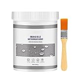 Heyzeibo 300g Transparenter Wasserdichter Beschichtungsmittel, Wasserdichte Isolier-Dichtstoff-Emulsion, für Badezimmer, Toilette, Fliesen, Wände, Dach, für den Innen- und Außenbereich