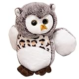 champracer Eule Plüschtier, Superweiches Plüsch Stofftier, Kawaii Eule Plüsch, Stofftier Eule zum Kuscheln, Spielen & Schlafen, Geschenk für Kinder, Familie, Freunde (20 cm,A)