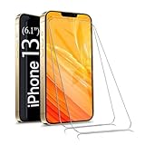 gugar 2X Panzerglas für iPhone 13/13 PRO Schutzfolie, Panzer Schutz Glas Panzerfolie für iPhone 13/13 PRO Schutzglas, Gehärtetem Glas Displayschutz für iPhone 13/13 PRO Folie [2 Stück]