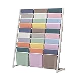 Bodenstehender Schalständer – vielseitiges Hängeregal für Schals, Hosen und Accessoires – Verkaufsvitrine für Seidenschals – 60 x 40 x 14 cm (Farbe: C)