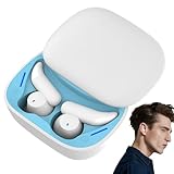 Kabellose Ohrhörer zum Schlafen – In-Ear-Kopfhörer mit kabelloser Ladehülle, geräuschblockierende Touch-Steuerung, Kopfhörer für Telefonanrufe, Reisen, Seitenschläfer, Musik, Workout