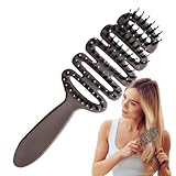 Paddelbürste für Fön, Paddel für Frauen | Antistatische Nass- oder Haarbürsten für Frauen - Antistatischer Kopf Massager Frizz Haar glatte Kopfhautpflege