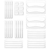 34 Stück High Heel-Kissen Anti-Rutsch Slingbacks Fußstütze aus Silikon Schuhriemengriff Sandalen Gel-Schutzstreifen Aufkleber-Einsätze Pad für Sport-Sneaker Damen Herren