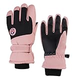 Meiliyizu Winddichte Skihandschuhe, Touchscreen, Winterhandschuhe, Schnee-Skihandschuhe, kaltes Wetter, Snowboard-Handschuh für Herren und Damen