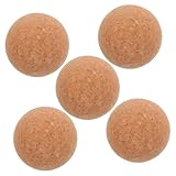 HOLIDYOYO 5 Stück Teiliges Kork Kickerbälle Langlebig Leicht Ersatzbälle für Tischfußball Tischkicker Zubehör für Ruhiges Spiel und Verbessertes Spielerlebnis