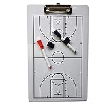 Cvoepobey Board Basketball Guidance Board Double Sided Design Strategy Board Whiteboard für Basketball