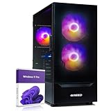 Greed® MK2 - High End Gaming PC - Intel Core i9 10900F & Nvidia Geforce RTX 4060 - Ultra Schneller RGB Computer + 4K Raytracing Rechner mit 5,2 GHZ - 32 GB DDR4 RAM - 1TB SSD - WLAN + W11 Pro