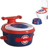 Kanoauo Töpfchentraining, Töpfchen Stuhl, Kinder Toilette Mit Rutschfestem Boden Für Mädchen Ab 6 Monaten Bis 6 Jahre Für Unterwegs Kindergarten Schlafenszeit