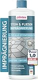 PLINTEX® Steinimprägnierung Außen & Innen 1 L für ca 12m² - Universelle Fassaden & Stein Imprägnierung für Naturstein, Beton, Granit & Pflasterstein - Stein-Versiegelung