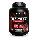 Whey Protein Pulver Schokolade | 850g | Premium Molkenproteine für Muskelaufbau | Protein Isolate | Eiweißpulver | Proteinpräparate | EAFIT