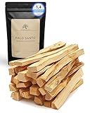 Palo Santo Räucherholz - 8 Duftholz Sticks 10 cm für Ausräuchern Wohnung, Natürliches Heiliges Holz aus nachhaltiger Ernte, Aromatherapie