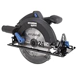 HYUNDAI Akku-Kreissäge CS20X-190 | 20V, bürstenlos | 190 mm Sägeblatt, 0-67 mm Schnitttiefe | 57°- neigbar, werkzeuglose Einstellung | LED-Licht, Absaugadapter | Lieferumfang: OHNE Akku/Ladgeräte