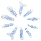 Cabilock 1 Schachtel Long Almond Press Nails Jellyfish Nail Decoration Stickers Theme Full Cover French Tip For Women DIY Manicure
