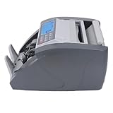 Geldzählmaschine mit LCD-Display und UV-MG-IR-MT-DD-Fälschungserkennung, Klarem Bildschirm, Stapelzählung, Anwendbarer Bereich (EU-Stecker 220 V)
