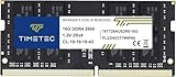 Timetec Premium 16GB DDR4 2666MHz PC4-21300 Non-ECC Unbuffered 1.2V CL19 2Rx8 Dual Rank 260 Pin SODIMM Laptop Notebook PC Computer Speicher RAM Modul Upgrade