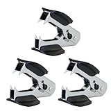 3-teiliger Robuster Heftklammerentferner Aus Metall Mit Ergonomischem Griff Ausziehwerkzeug Für Schulbüropersonal Und Archivare Metallentferner