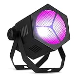 BeamZ RB40 LED PAR – 40 Watt RGB-W Strahler für Party & Bühne – Retro Partylicht Par mit DMX & Soundsteuerung, Stroboskop & Automatik, Bühnenstrahler – Farbige Partybeleuchtung für Events & Clubs