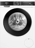 Siemens WG56G2Z40 Waschmaschine iQ500, Frontlader mit 10kg Fassungsvermögen, 1600 UpM, speedPack L, smartFinish, Antiflecken-System, LED-Display, Weiß, 60cm