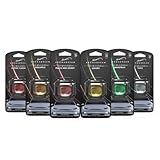 Autoduft 6er-Set – Flüssiger Auto Lufterfrischer, auslaufsicher & langanhaltend – Chanel Classic, Pineapple, Grapefruit, Paris, Luxury, Peach & Honey – für Auto Duft Innenraum & autoparfüm Erlebnis