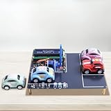 Auto Parkplatz-Simulator Löt Bausatz, ElektoLoter Garage Lötprojekte mit LCD-Anzeige und 4 Mini-Autos, STEM Elektronik Baukasten für Zuhause und Schule