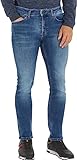 Tommy Jeans Herren Jeans Hose Scanton Slim Stretch, Blau (Dynamic Jacob Mid Blue Stretch), 32W/32L