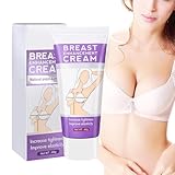 Dyceittdia 60g Brustvergrößerung Creme,Bruststraffungscreme,Feuchtigkeitsspendende Straffende Brustvergrößerungscreme, Busen-Creme, Straffende Büste Flach & schlaff Pflege, Cream1