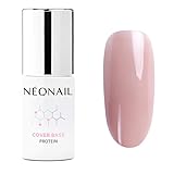 NÉONAIL UV Nagellack - Base Coat Gel UV - Modeling Cover Base Protein Natural Nude 7,2 ml - Unterlack Für Nägel - Lack - Gel