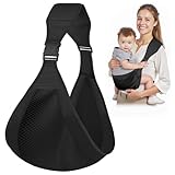 AOOWU Babytrage, Kleinkind Trage Seitlich,Verstellbare Ergonomisch Toddler Carrier, Babytrage Seitlich Baby Trage Für Neugeborene Bis 0-36 Monaten, Kleinkinder bis 25kg, Kleinkinder Tragegurt