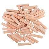 OSOLADY 1 Holzsteck -Möbelanschlussteile ersatzteile für gartenmöbel wohnungseinrichtung hausdeko befestigungsschiene Holzbearbeitung Holzdübel Bastelholz-Dübelstifte in loser Schüttung