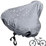 Sattelschutz PVC Wasserdicht, Leicht Fahrradsattel Überzug Sattel, Fahrrad Fahrradsattel Regenschutz, Satteldecke, Sattelüberzug Fahrradsitz, Sattelschutz Wasserdicht Fahrrad 10,63 X 9,45 Zoll