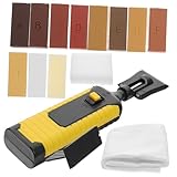 VANZACK Laminatboden Reparaturset mit Farbtönen Hartwachs Holz Füller zur Kratzer Entfernung Laminat und Vinyl Fußboden Ausbesserung Holzreparatur Kit für Dellen Risse und Beschädigungen