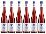 6 Flaschen Rosé tr. 2023 von Weingut am Nil (1x0,75l), trockener Roséwein aus der Pfalz