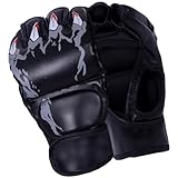 Boxhandschuhe Traininghandschuhe Kickbox Handschuhe Halbfinger Stanzhandschuhe Schwere Beutelhandschuhe Für Sport