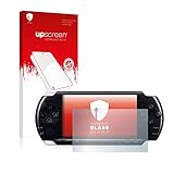 upscreen Schutzglas für Sony PSP 3004 Schutzfolie, Glas-Folie [Klar, 9H Panzerschutz, Anti-Fingerprint]