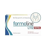 formoline L112 EXTRA: Medizinprodukt zum Gewichtsmanagement mit Wirk-Ballaststoff L112, Klinisch belegt, auf natürlicher Basis, Entwickelt in Deutschland, 128 Tabletten