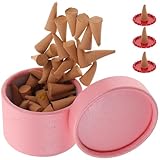 Veemoon 3 Boxen Räucherkegel für Innenräume Duftende zur Luftreinigung für Meditation Entspannung Yoga Inkl Halter Gemischte Düfte Natürliche Aromatherapie